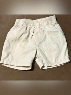 Timberland Boys Elastic Waist Pull-On Casual Khaki Shorts Pockets Size 18 Months